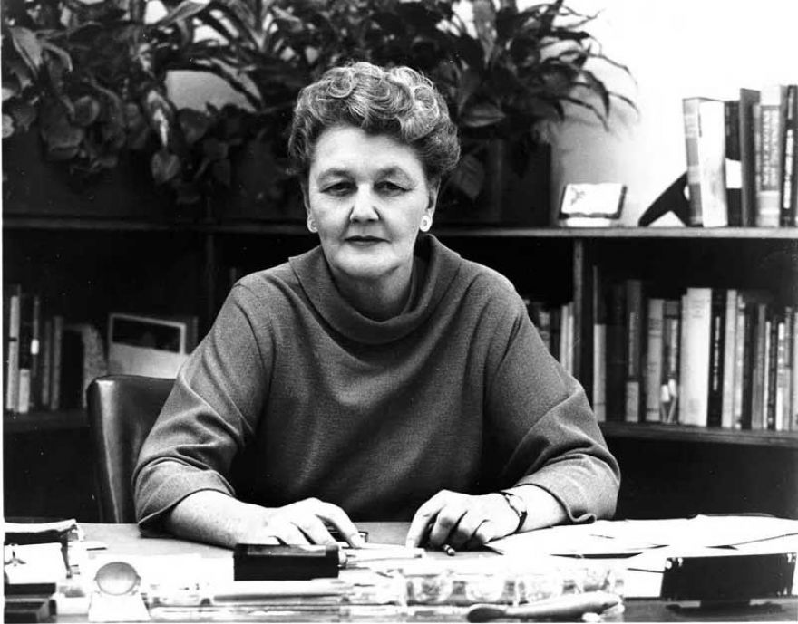 Marty Mann in Her Office