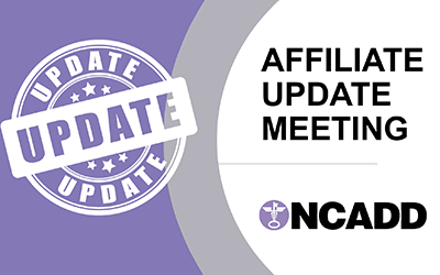 NCADD Announces Virtual Member Affiliate Meeting: January 24, 2025